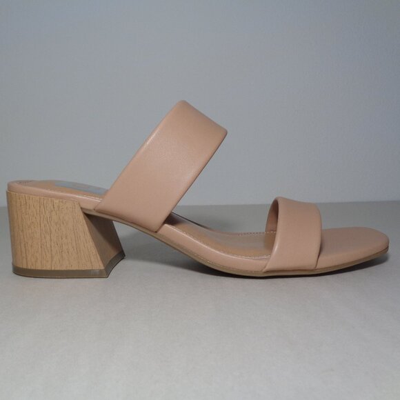 DV Dolce Vita / Size 7.5 M / SHARONA / Cafe / Heeled Sandals New Women's Shoes - Picture 2 of 16